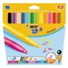 טושים רחיצים Bic סט 12