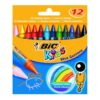 צבעי פסטל קטן Bic סט 12